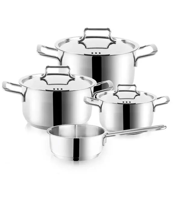 Anett Kochgeschirr-Set 7-teilig, Edelstahl ORION 113116