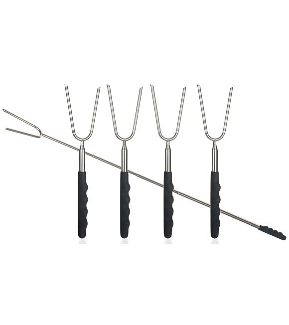 Teleskopische Grillgabel BBQ, 5 Stk. HAPPY GREEN 50121451-A