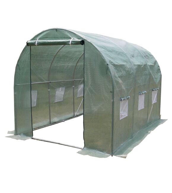 Foliengewächshaus 2 x 3 m, grün HAPPY GREEN 50644991