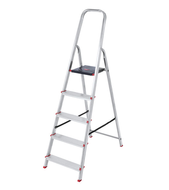 Trittleiter 4+1, aus Aluminium VENBOS VEN.3050