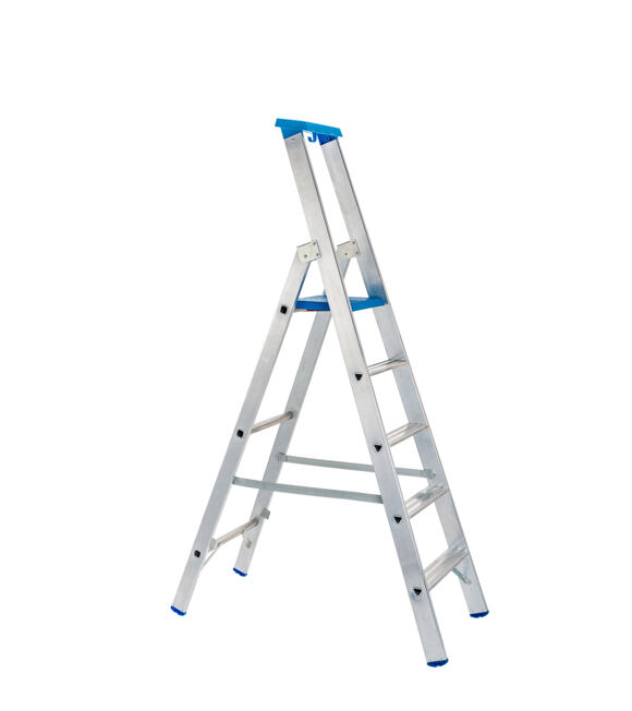 PROFI Stehleiter 1x5 Sprossen, Aluminium VENBOS VEN.6050