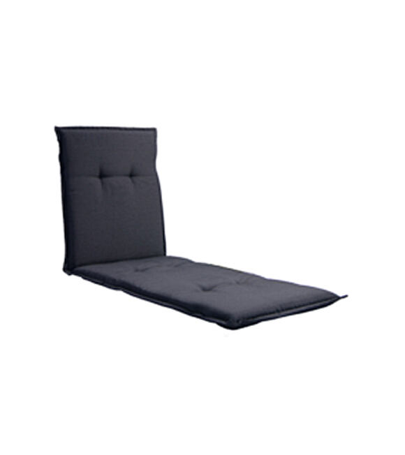 Naxos Liege Kissen einfarbig 60 x 190 x 6 cm, anthrazit SUN GARDEN 10317234