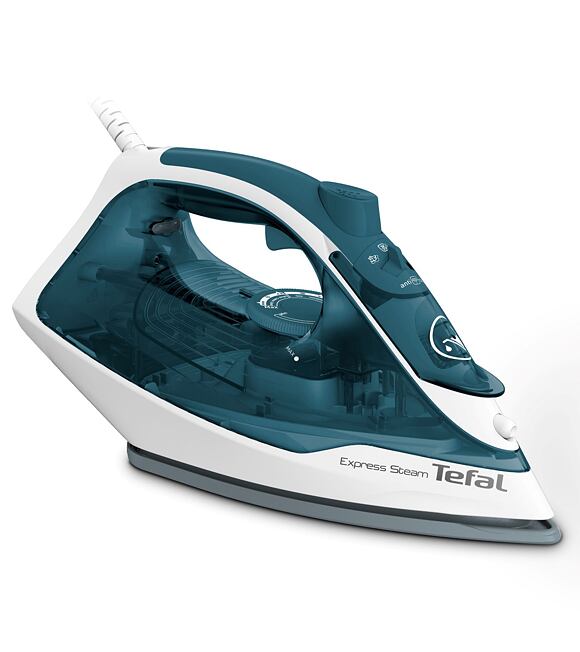 Express Steam Dampfbügeleisen 2400W Tefal FV2839E0 - weiß/blau