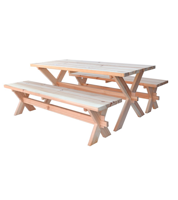Old Holzset 180 cm, natur ROJAPLAST 245/16