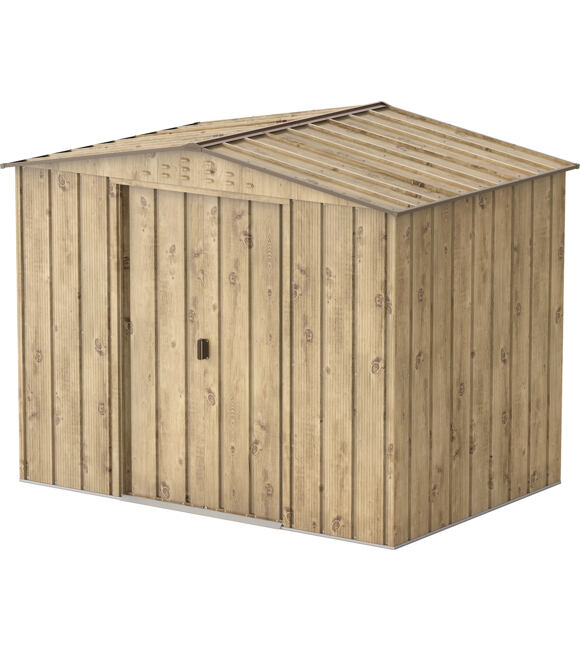 Titan Top Gartenhaus 4,7 m², Dekor Eiche DURAMAX 05145