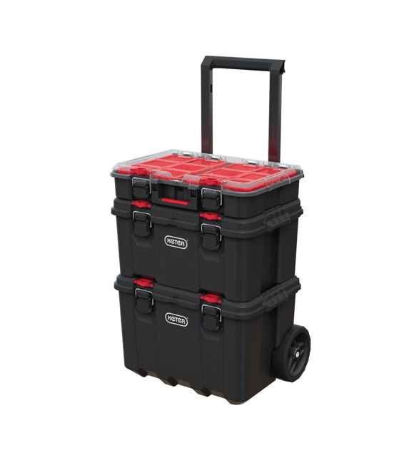 Stack'N'Roll Mobiles System - Satz mit 3 Koffern KETER 17210365
