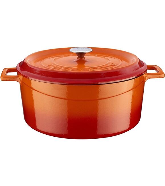 Topf Ø 32 cm, 9,8 l, gusseisen, orange LAVA METAL LVYTC32K2OR