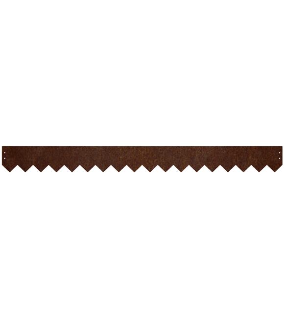 Modo Garten-Beeteinfassung 142 x 14 cm, corten CORGARDEN 1023