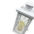 Metall-Lampe mit LED-Kerze 37 x 15 cm Prodex 220095