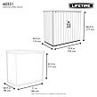 Utility Aufbewahrungsschrank, grau LIFETIME 60331