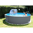 Orlando Pool 3,05 x 0,91 m mit Zubehör, Motiv Grau MARIMEX 10303042
