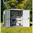 Gartenhaus HÖRMANN Berry Typ 2, Modern, Satteldach, Zweiflügelige Türen