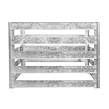 Metall-Komposter 560 l, 93 x 93 x 70 cm, ROJAPLAST CP006-A