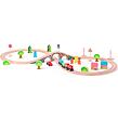 Achtförmige Eisenbahn mit Zug, 40 Teile WOODY 102193061
