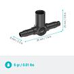 MDS T-Stück für Sprühdüsen 4,6 mm GARDENA 13216-20