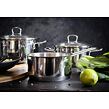 Jaspis Topf-Set 5-teilig, Edelstahl ELO 90835