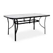 Garten-Essgruppe – Tisch Klaudie transparent + 4x Stuhl Paris NOELA 345708S3