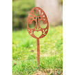 Gartendekoration Osterei 1, 51 x 14 cm, Corten CORGARDEN 1063