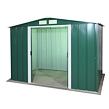 Titan Eco Gartenhaus 4,7 m² + Bodenprofile, grün DURAMAX 61161+57102