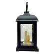 Laterne Kunststoff 3 LED-Kerzen maxi 55 x 24 cm Prodex 210060