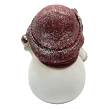 Schneemann mit rosa Hut LED 18 x 13 cm Prodex A00544