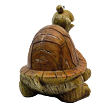 Schildkröte Design Holz mittelgroß 24 x 19 cm Prodex A00345