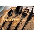 Edelstahl-Besteck Black Luxure 24 Stück Orion143689