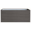 Premium-Hochbeet-Blech 180 x 90 x 76 cm ROJAPLAST HBK189