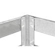 Metall-Komposter 560 l, 93 x 93 x 70 cm, ROJAPLAST CP006-A