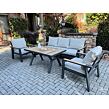 Rotterdam Duo Sessel, Aluminium (2 Stk.) ROJAPLAST 1320