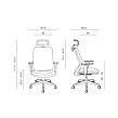 Sonia X Bürostuhl, MESH schwarz ANTARES Z90975000