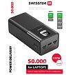 Power Line Powerbank 50 000 mAh, 100 W, Power Delivery, schwarz SWISSTEN 22013942