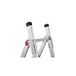 Zweiteilige Leiter 6+5, Aluminium VENBOS VEN.L500