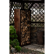 Stora Garten-Holzlager 180 x 90 x 40 cm, Corten CORGARDEN 1034