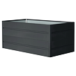 Premium-Hochbeet-Blech 180 x 90 x 76 cm ROJAPLAST HBK189