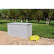 Wood Aufbewahrungsbox 420 l, Kunststoff, hellgrau TOOMAX Z0163R0--2500