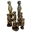 Erdmännchen stehend, 33 cm, Polystone, beige  PRODEX 795420110_A