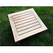 Gufi Gartentisch, 50 x 50 cm, Teak, hellbraun NOELA 345772