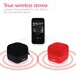 Music Cube Bluetooth Lautsprecher, schwarz SWISSTEN 52107000