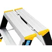 PROFI MAX 5303 Beidseitige Stehleiter 2x3 Sprossen, Aluminium VENBOS VEN.5303
