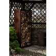 Stora Garten-Holzlager 120 x 80 x 40 cm, corten CORGARDEN 1037