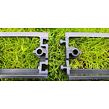 Unsichtbare Kunststoff-Bordsteine DUO 58 mm 2 Stück Rojaplast 101058