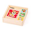 Minipuzzle Tiere, in Holzkiste WOODY 102193048