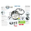 Smart Steam Kochtopf-Set 4-teilig, Edelstahl ELO 72404