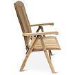 Gartenmöbel aus Holz – Tisch Garden III + 6x Stuhl America, Teak NOELA 345982
