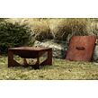Deckel für Gartenfeuerstelle 50 × 50 × 1 cm, Corten CORGARDEN 1019