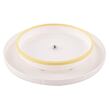 Serviertablett aus Kunststoff drehbar Ø 27 cm Orion 540556