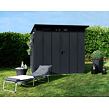Gartenhaus HÖRMANN Berry Typ 2, Classic, Pultdach, Zweiflügelige Türen
