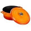 Topf Ø 32 cm, 9,8 l, gusseisen, orange LAVA METAL LVYTC32K2OR