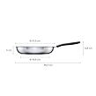 Functional Form Bratpfanne, 26 cm, Keramikbeschichtung FISKARS 1072311